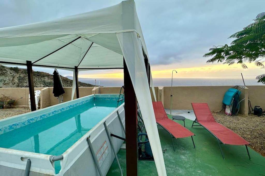 Peaceful Oasis With Magical Sea Views And A Pool Βίλα Σάντα Κρουζ Τενερίφης Εξωτερικό φωτογραφία